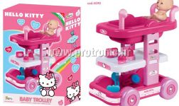 Set trolley za lutke 48 cm Hello Kitty