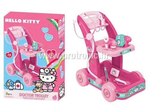 Set trolley doktorski 48 cm Hello Kitty