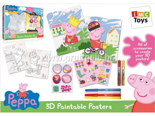 Peppa Pig 3D posteri