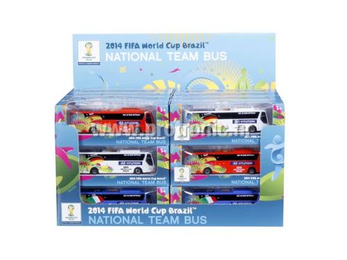 Metalni autobus FIFA Brazil 2014. sorto