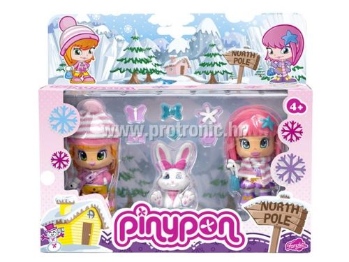 PINYPON SET SA 2 ZIMSKE FIGURICE I LJUBIMAC SORTO