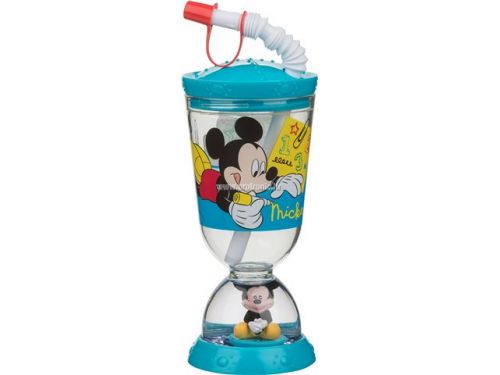 ČAŠA SA SLAMKOM I FIGURICOM MICKEY