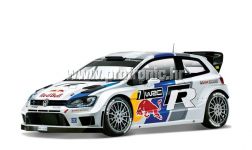 Automobil na daljinsko upravljanje 1:24 Volkswagen Polo WRC Red Bull