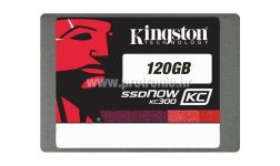 SSD disk Kingston 120GB, SSDNow KC300 SATA 3 2.5