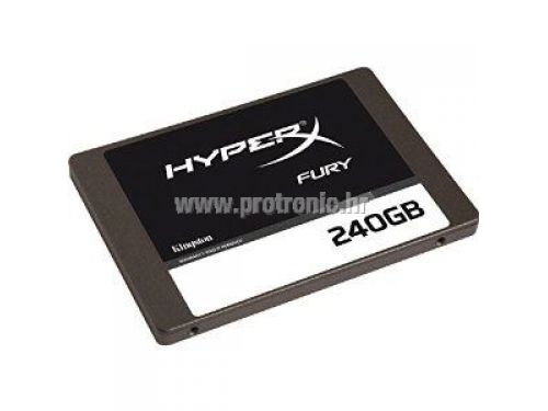 SSD disk Kingston 240GB, HyperX Fury SATA 3 2.5