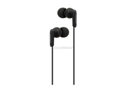 MS OASIS in-ear crne slušalice s mikrofonom