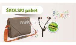 MS ŠKOLSKI PAKET sportski (torba preko ramena + slušalice GRATIS)