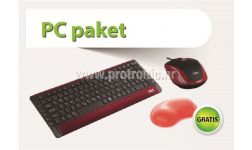 MS PC paket (tipokovnica + miš + podloga za zglob GRATIS)