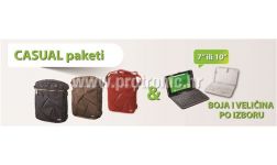 MS CASUAL PAKET (crna torbica i 7