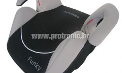 Autosjedalica booster grupa 2/3 FUNKY crni Primebebe