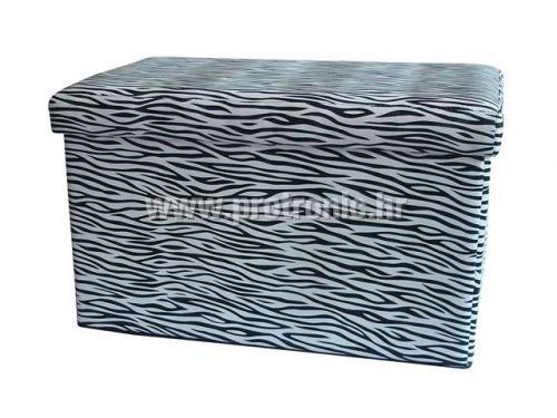 TABURE KUTIJA 37*60*37 ZEBRA