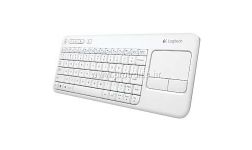 Tipkovnica bežična Logitech K400 Wireless Touch Keyboard bijela