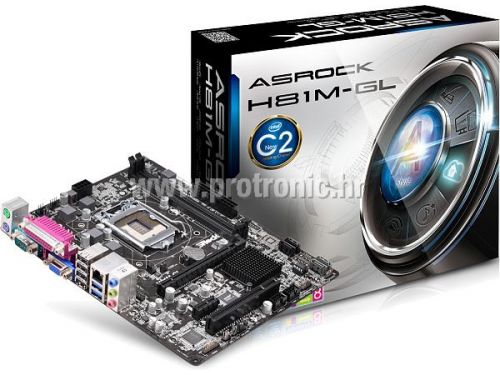 Matična ploča ASRock H81M-GL.