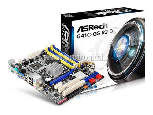 Matična ploča ASRock G41C-GS R2.0 (M-ATX)