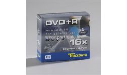 TRAXDATA OPTIČKI MEDIJ DVD+R 16X BOX 5