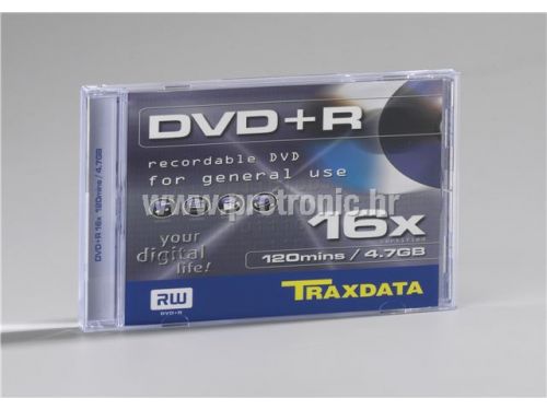 TRAXDATA OPTIČKI MEDIJ DVD+R 16X BOX 1