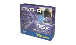 TRAXDATA OPTIČKI MEDIJ DVD-R 16X SLIM BOX 5