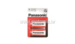 PANASONIC baterije R20RZ/2BP EU Zinc Carbon