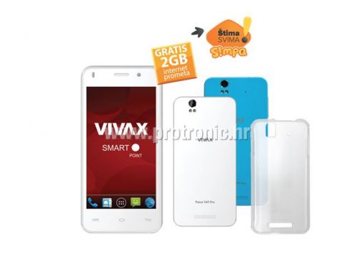 VIVAX SMART Point X45 PRO White + GRATIS 2GB internet prometa