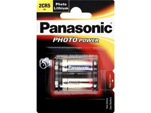 PANASONIC baterije 2CR-5L/1BP, Photo Lithium