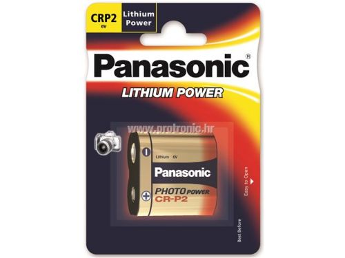 PANASONIC baterije CR-P2L/1BP Photo Lithium