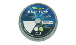 TRAXDATA OPTIČKI MEDIJ BLU RAY 25GB 4X PRINTABLE CAKE 10