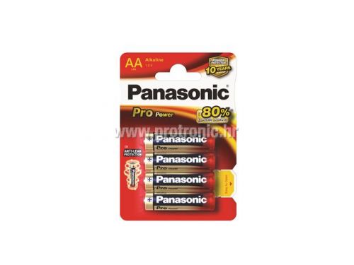 PANASONIC baterije LR6PPG/4BP Alkaline Pro Power