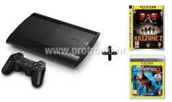 GAM SONY PS3 500 GB Ultra Slim + 2 x Platinum Igre