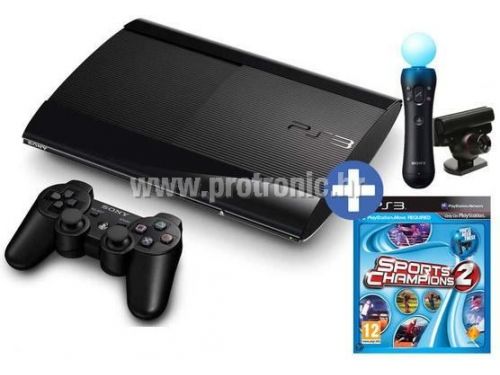 GAM SONY PS3 12GB Ultra Slim + Move Starter Pack/Sport Champions 2