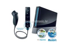 Nintendo Wii Sports Resort Black