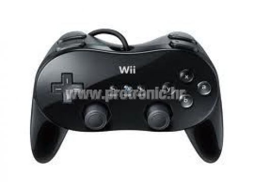 GAM Nintendo Wii Classic Controller Pro Black