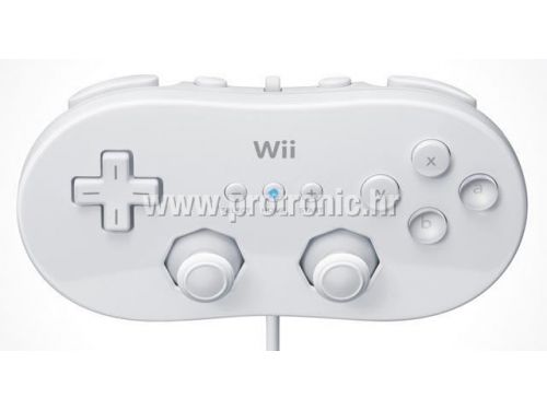 GAM Nintendo Wii Classic Controller White