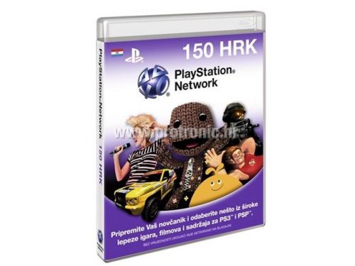 GAM SONY PlayStation Live cards HRK150