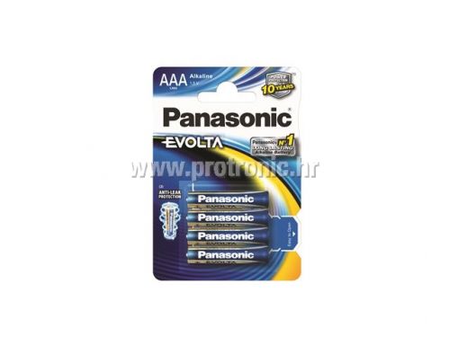 PANASONIC baterije LR03EGE/4BP Alkaline Evolta