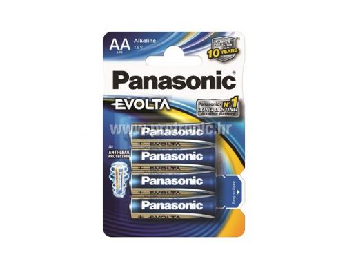 PANASONIC baterije LR6EGE/4BP Alkaline Evolta