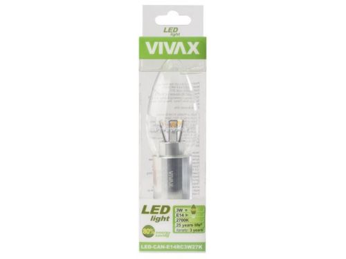 VIVAX LIGHT, LED-CAN-E14RC3W27K