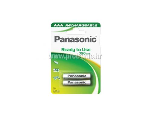 PANASONIC baterije HHR-4MVE/2BC punjive