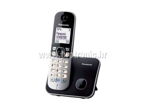 PANASONIC telefon bežični KX-TG6811FXB crni