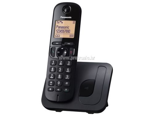 PANASONIC telefon bežični KX-TGC210FXB crni