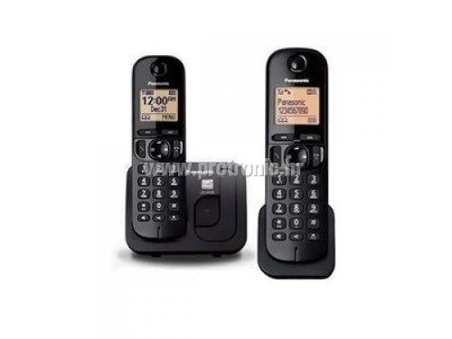 PANASONIC telefon bežični KX-TGC212FXB crni