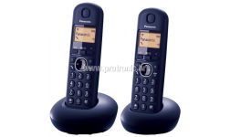 PANASONIC telefon bežični KX-TGB212FXB crni TwinPack