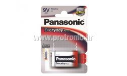 PANASONIC baterije 6LF22EPS/1BP Alkaline Everyday Power