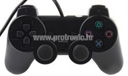 Dualshock black Controler PS2