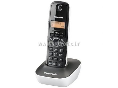 PANASONIC telefon bežični KX-TG1611FXW bijeli