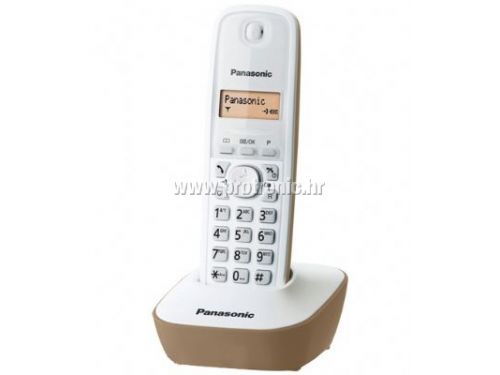 PANASONIC telefon bežični KX-TG1611FXJ bež