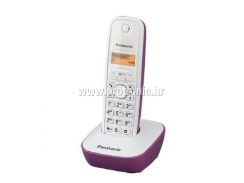 PANASONIC telefon bežični KX-TG1611FXF ljubičasti