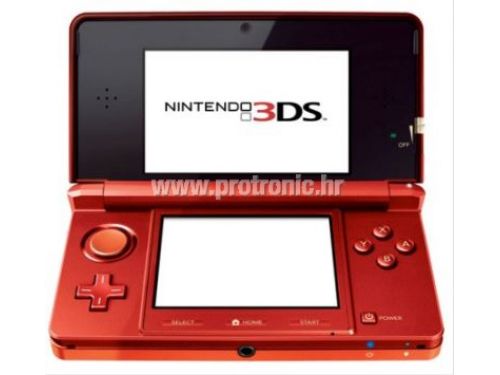 Nintendo 3DS Metallic Red konzola