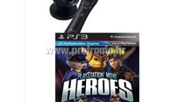 SONY PS3 Move Heroes / Move Motion Controller / PS Eye bundle