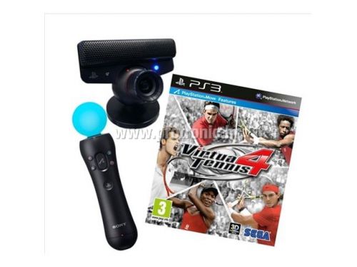 SONY PS3 Move Virtua Tennis 4 / Move Controller / PS Eye OEM