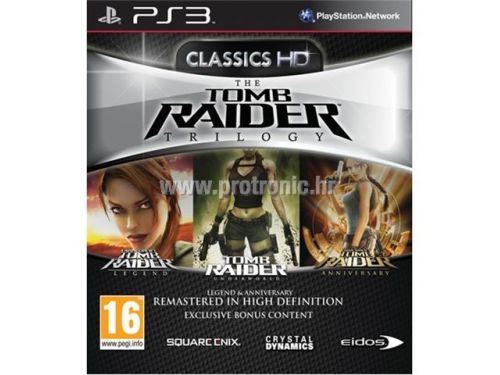 GAM SONY PS3 igra Tomb Raider trilogy